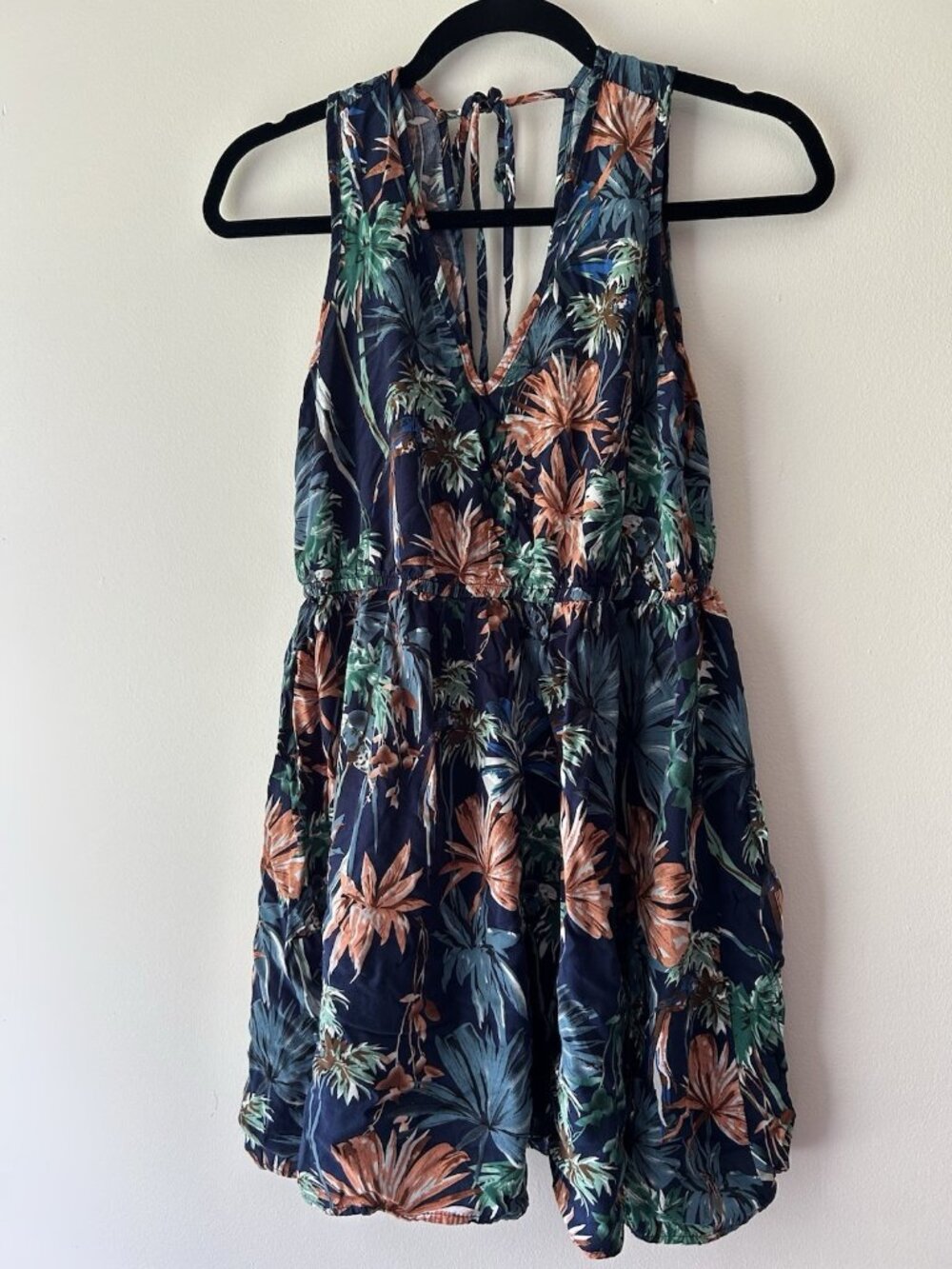 Tropical Short Summer Dress